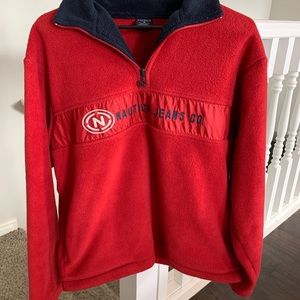 Men’s Red Nautica fleece